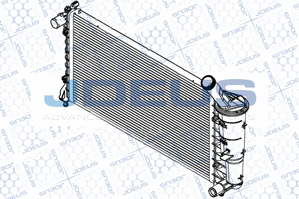 Radiateur, refroidissement du moteur JDEUS RA0111020