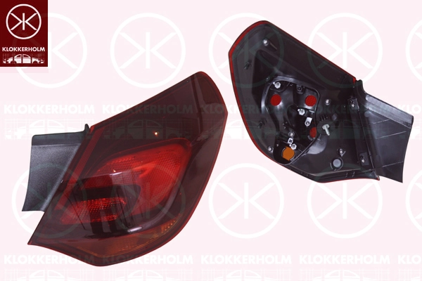 Feu arrière KLOKKERHOLM 50530714