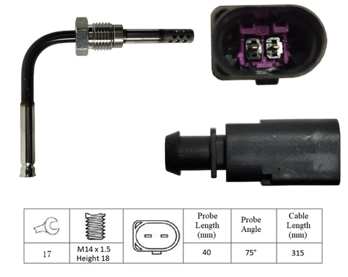 Capteur, température des gaz LUCAS LGS7195