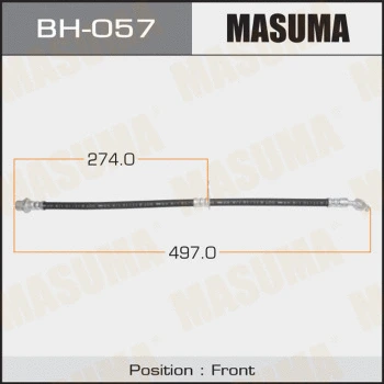 Flexible de frein MASUMA BH-057