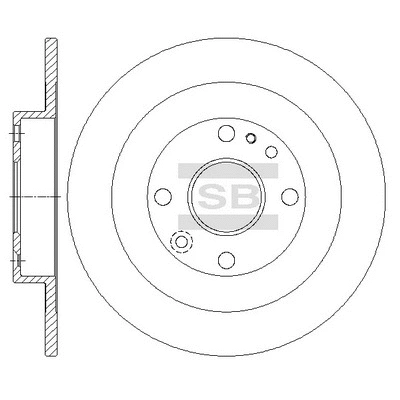 Disque de frein Hi-Q SD4444