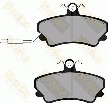Kit de plaquettes de frein, frein à disque Brake ENGINEERING PA816