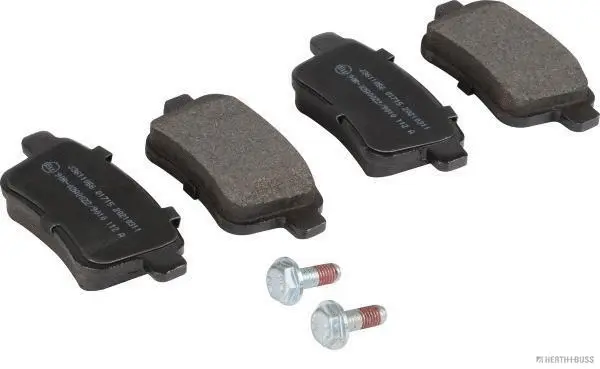 Kit de plaquettes de frein, frein à disque HERTH+BUSS JAKOPARTS J3611056