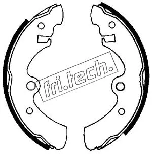 Jeu de mâchoires de frein fri.tech. 1067.146