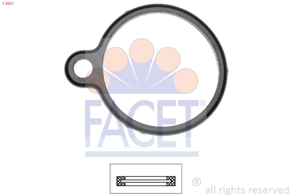 Joint, thermostat FACET 7.9651