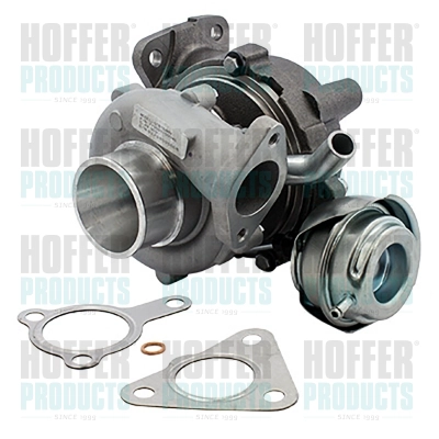 Turbocompresseur, suralimentation HOFFER 6900929