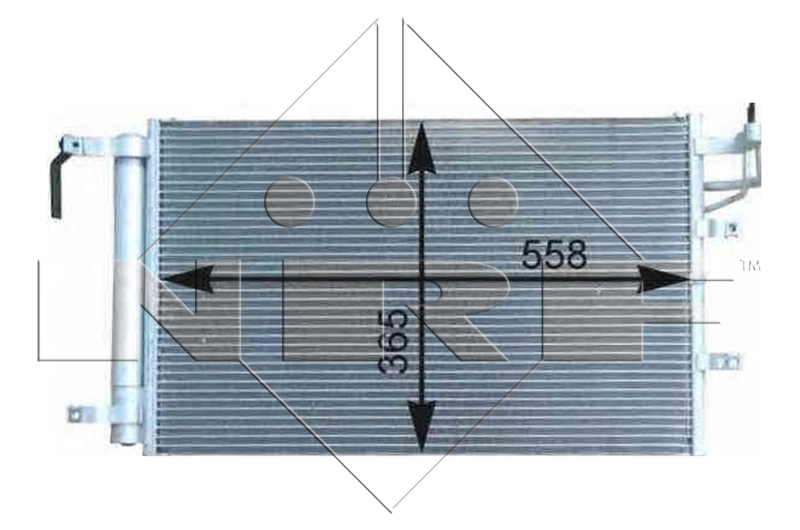 Condenseur, climatisation NRF 35982