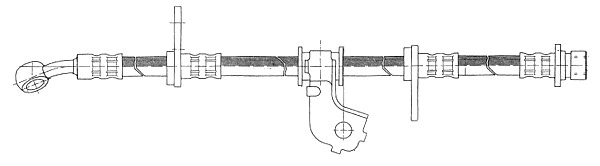 Flexible de frein CEF 511452
