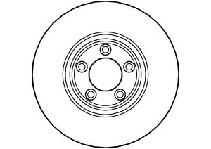 Disque de frein ABTEX BD1405V