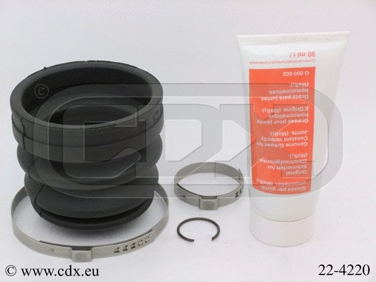 Jeu de joints-soufflets, arbre de commande CDX 22-4220