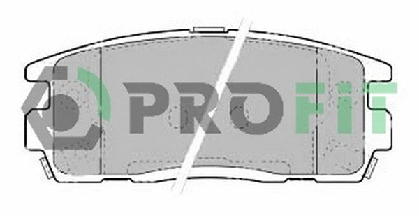 Kit de plaquettes de frein, frein à disque PROFIT 5000-1935
