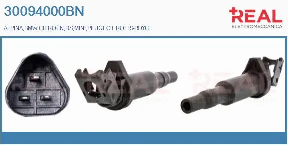 Bobine d'allumage REAL 30094000BN