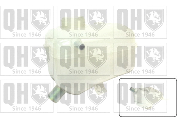 Vase d'expansion, liquide de refroidissement QUINTON HAZELL QVE516