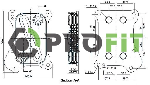 Radiateur d'huile PROFIT 1745-0005
