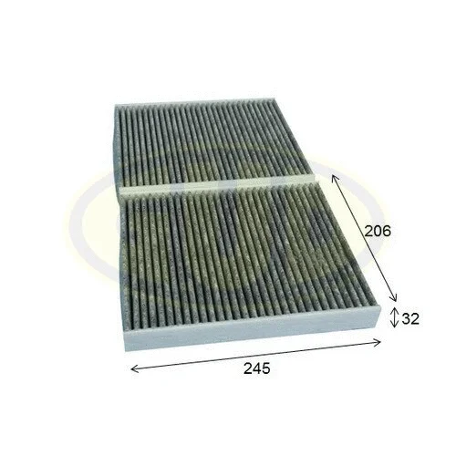 Filtre, air de l'habitacle G.U.D. GCF2533C-2