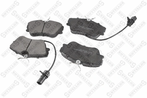 Kit de plaquettes de frein, frein à disque STELLOX 491 021B-SX
