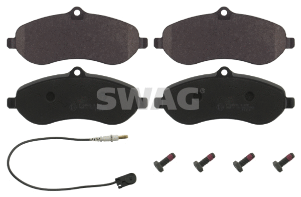 Kit de plaquettes de frein, frein à disque SWAG 62 91 6830