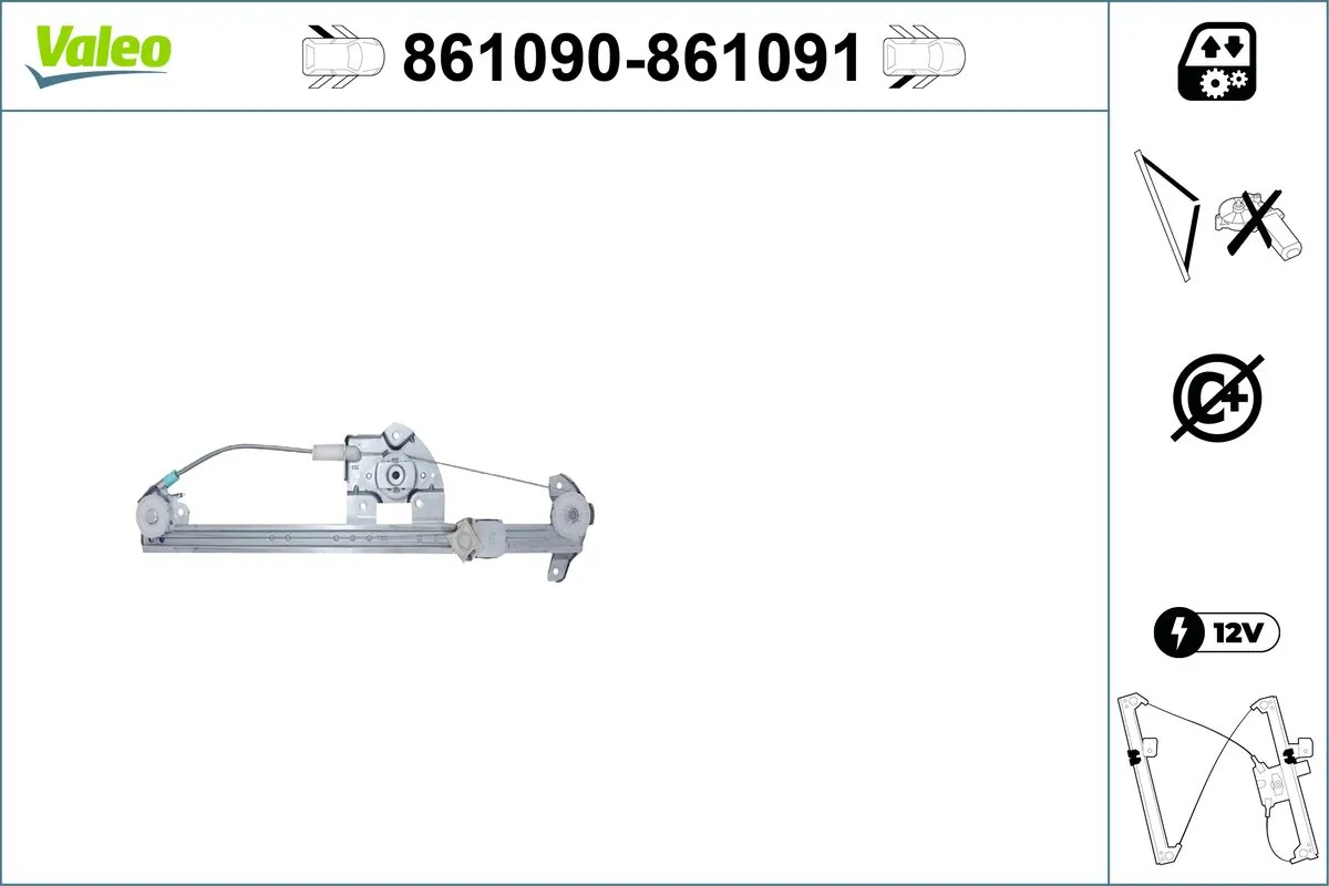 Lève-vitre VALEO 861091