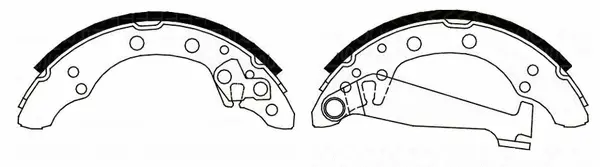 Jeu de mâchoires de frein FIT FT3034