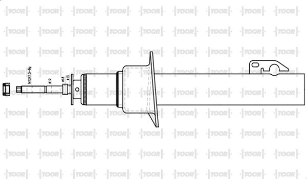 Amortisseur TOOR SG16180