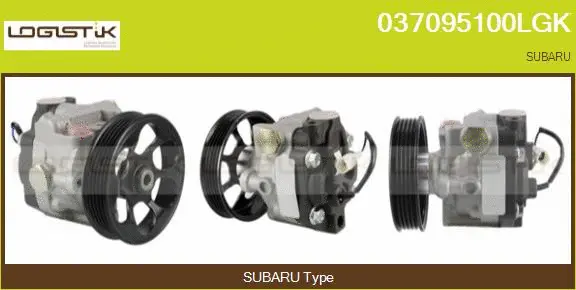 Pompe hydraulique, direction LGK 037095100LGK