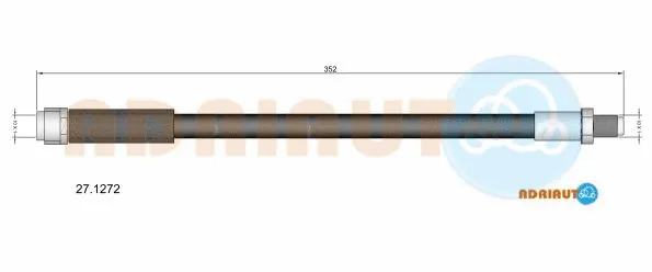 Flexible de frein ADRIAUTO 27.1272