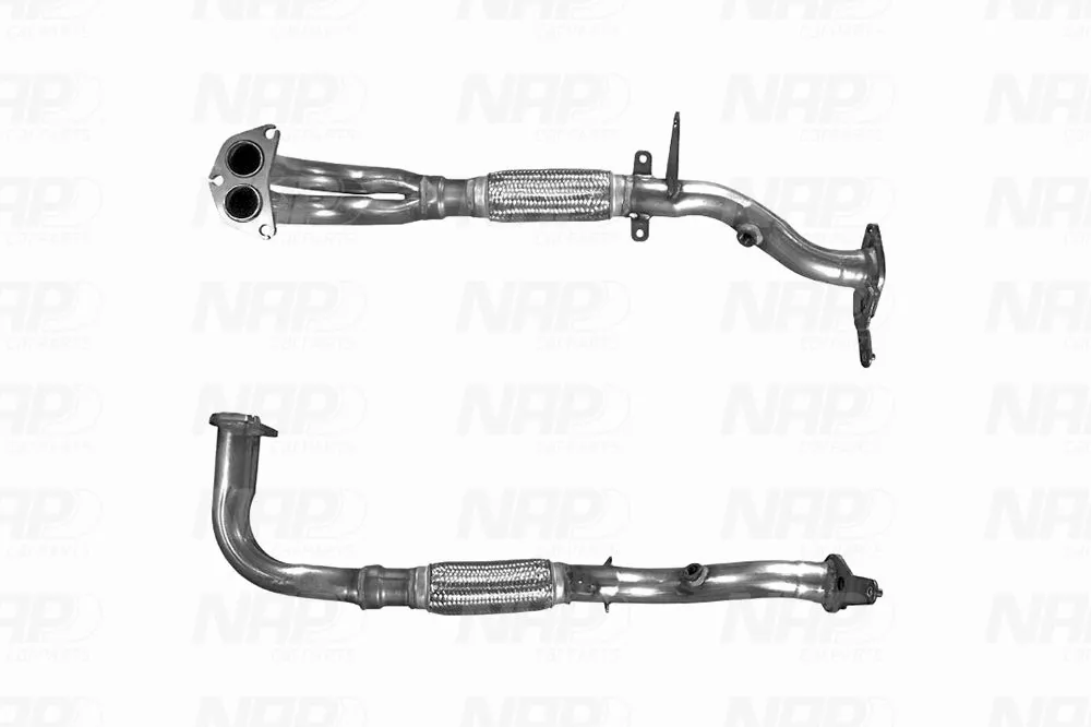 Tuyau d'échappement NAP carPARTS GmbH CAF10445