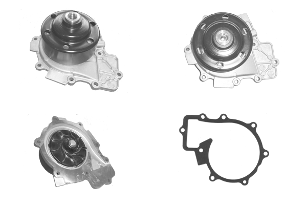 Pompe à eau, refroidissement du moteur TECDRIVE TPAE0344