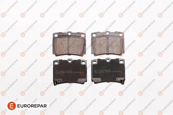 Kit de plaquettes de frein, frein à disque EUROREPAR 1639380680