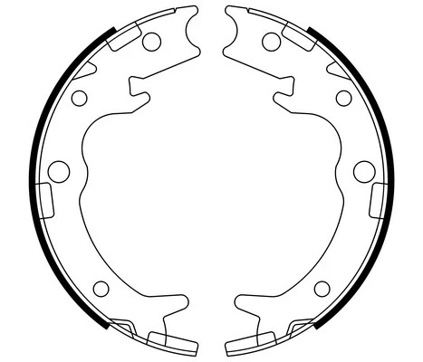 Jeu de mâchoires de frein E.T.F. 09-0713