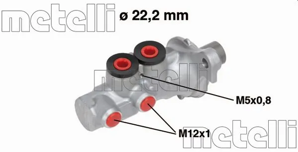 Maître-cylindre de frein METELLI 05-0693