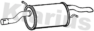 Silencieux arrière KLARIUS 220902