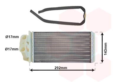 Système de chauffage VAN WEZEL 17006273