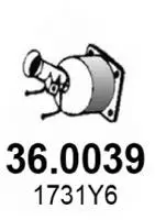 Catalyseur ASSO 36.0039