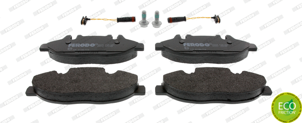 Kit de plaquettes de frein, frein à disque FERODO FVR1493