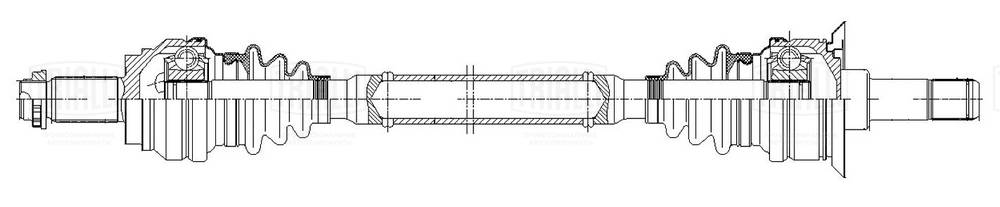 Arbre de transmission TRIALLI AR 2631