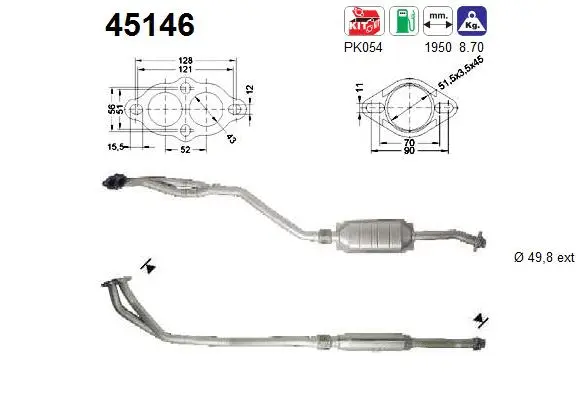 Catalyseur AS 45146