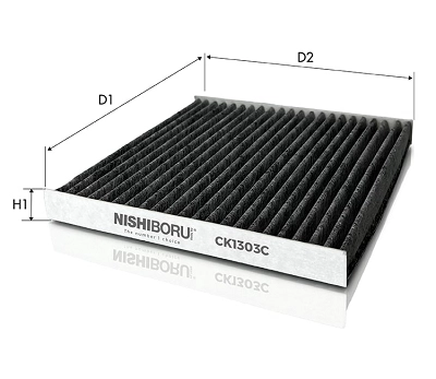 Filtre, air de l'habitacle TECNECO FILTERS CK1303C