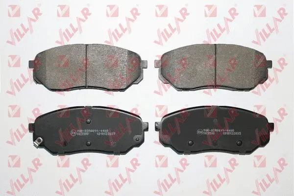 Kit de plaquettes de frein, frein à disque VILLAR 626.2035