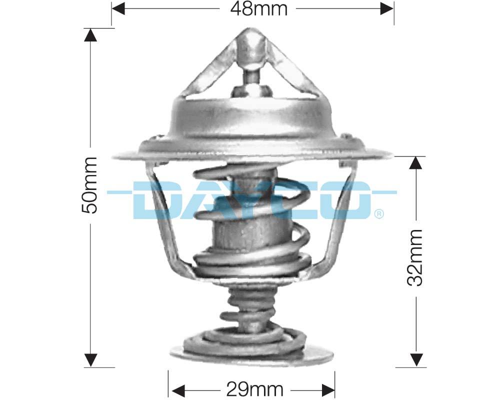 Thermostat, liquide de refroidissement DAYCO-AU DT17A