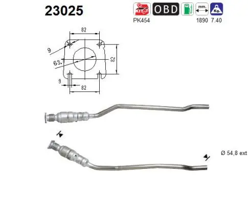 Catalyseur AS 23025