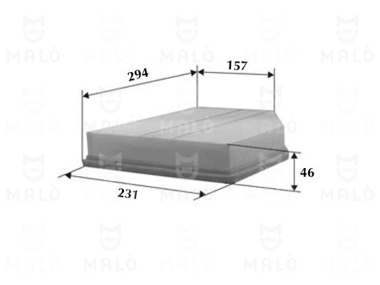 Filtre à air AKRON-MALÒ 1500225