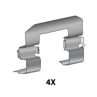 Kit d'accessoires, plaquette de frein à disque RAICAM 12079672