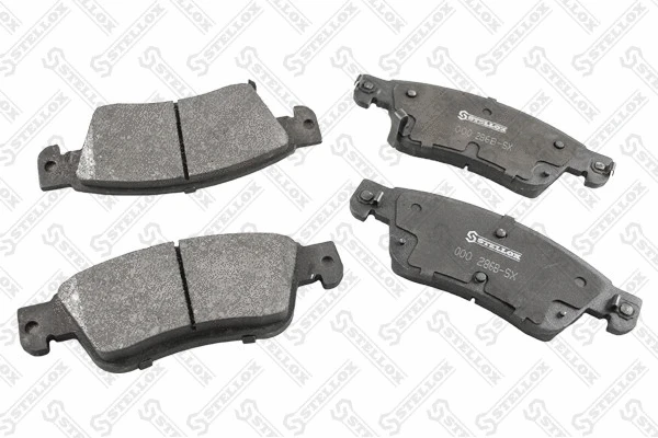 Kit de plaquettes de frein, frein à disque STELLOX 000 286B-SX