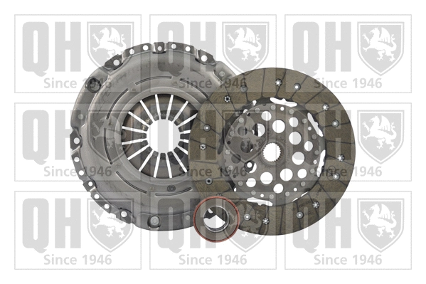 Kit d'embrayage QUINTON HAZELL QKT2341AF