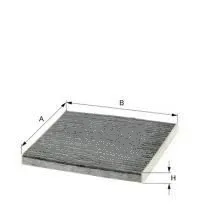 Filtre, air de l'habitacle UNIFLUX FILTERS XCK188