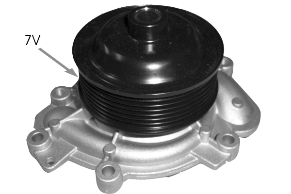 Pompe à eau, refroidissement du moteur TECDRIVE TPAE0272