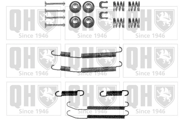 Kit d'accessoires, mâchoire de frein QUINTON HAZELL BFK406