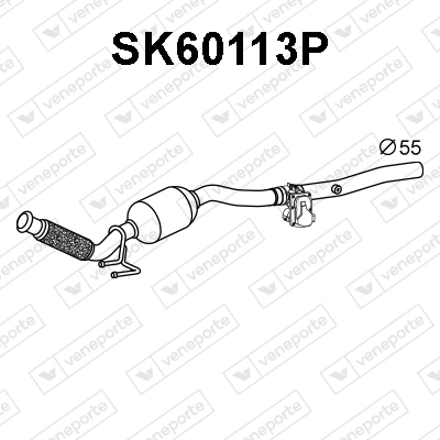 Catalyseur SCR VENEPORTE SK60113P