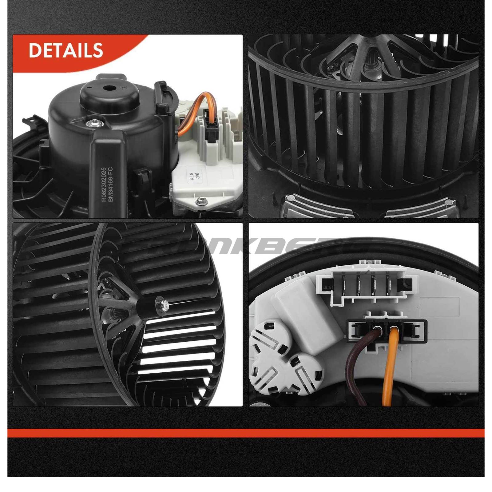 Pulseur d'air habitacle Frankberg 5481FB0005306